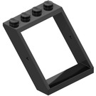 LEGO Negro Marco de ventana 4 x 4 x 3 Tejado (4447)