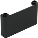 LEGO Black Windscreen 1 x 6 x 3 (39889 / 64453)