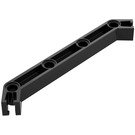 LEGO Black Znap Beam Angle 4 Holes (32204)