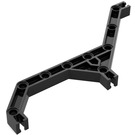 LEGO Black Znap Beam Angle 9 Holes (32208)