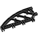 LEGO Black Znap Beam Curved 14 Holes (32216)