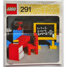 LEGO Blackboard and School Desk 291 Instruktioner