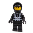 LEGO Blacktron 1 Reissue con Nero Mani Minifigure