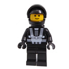 LEGO Blacktron 1 Reissue met Zwart Handen minifiguur
