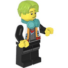 LEGO Blogger - Bílá Bunda Minifigurka