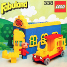 LEGO Blondi the Pig et Taxi Station 338-2