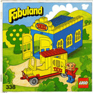 LEGO Blondi the Pig and Taxi Station 338-2 Byggeinstruksjoner