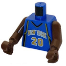 LEGO Blau Allan Houston, New York Knicks, Road Uniform Torso