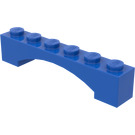 LEGO Bleu Arche 1 x 6 Arc surélevé (92950)