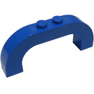 LEGO Blue Arch 1 x 6 x 2 with Curved Top (6183 / 24434)
