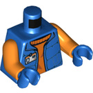 LEGO Blue Arctic Research Assistant Minifig Torso (973 / 76382)