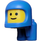 LEGO Blau Baby Kopf mit Blau Astronautenhelm und Luft Tanks (107513)