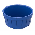 LEGO Bleu Baril 4.5 x 4.5 sans trou d'axe (4424)