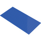 LEGO Blauw Grondplaat 16 x 32 (2748 / 3857)