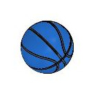 LEGO Blau Basketball (43702)