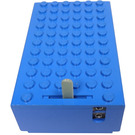 LEGO Blauw Battery Doos 4.5V 6 x 11 x 3 Type 2 voor 2-pins connectoren en onderste pluggen