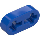 LEGO Blauw Balk 2 x 0.5 met As Gaten (41677 / 44862)