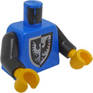 LEGO Azul Negro Falcon Torso Assembly (973)