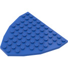 LEGO Blue Boat Bow Plate 10 x 9 (2621)