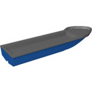 LEGO Blue Boat Hull with Dark Stone Gray Top (54100 / 54779)