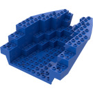 LEGO Bleu Boat Stern 12 x 14 x 5 & 1/3 Hull Inside (6053)