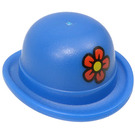LEGO Blau Bowler Hut mit Blume (95674 / 96297)