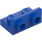 LEGO Blue Bracket 1 x 2 with 1 x 2 Up (99780)