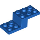 LEGO Blauw Beugel 2 x 5 x 1.3 met Gaten (11215 / 79180)