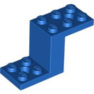 LEGO Blue Bracket 2 x 5 x 2.3 without Inside Stud Holder (6087)