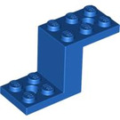 LEGO Bleu Support 2 x 5 x 2.3 sans encoche pour tenon à l'intérieur (6087)