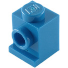 LEGO Blau Backstein 1 x 1 mit Scheinwerfer (4070 / 30069)