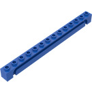 LEGO Blue Brick 1 x 14 with Groove (4217)