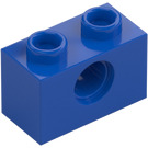 LEGO Blue Brick 1 x 2 with Hole (3700)