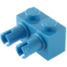 LEGO Blau Backstein 1 x 2 mit Pins (30526 / 53540)