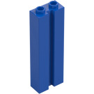 LEGO Blue Brick 1 x 2 x 5 with Groove (88393)