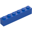 LEGO Azul Ladrillo 1 x 6 (3009 / 30611)