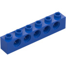 LEGO Blau Stein 1 x 6 mit Löcher (3894)