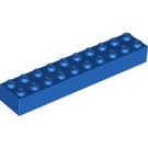 LEGO Blauw Steen 2 x 10 (3006 / 92538)