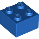 LEGO Bleu Brique 2 x 2 (3003 / 6223)