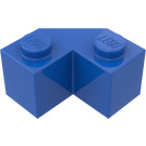 LEGO Blau Stein 2 x 2 Facet (87620)