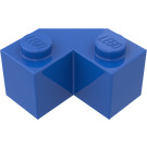 LEGO Bleu Brique 2 x 2 Facet (87620)
