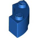 LEGO Bleu Brique 2 x 2 Rond Coin avec encoche de tenon et dessous normal (3063 / 45417)
