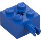 LEGO Blu Mattoncino 2 x 2 con perno e foro per l'asse (6232 / 42929)