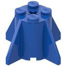 LEGO Blauw Steen 2 x 2 x 2 Rond met Fins (4591)