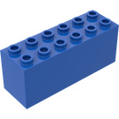 LEGO Blauw Steen 2 x 6 x 2 Weight met gespleten onderzijde