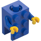 LEGO Blue Brick Costume with Blue Arms and Yellow Hands (38376)