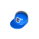 LEGO Blauw Pet met Rescue Kustwacht logo met lange platte klep (4485)