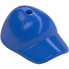 LEGO Azul Gorra con Corto Curvo Bill con Agujero en Parte superior (11303)