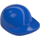 LEGO Bleu Casquette avec Court Incurvé Bill avec bec court courbé (86035)