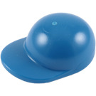 LEGO Blue Cap with Short Curved Bill with Short Curved Bill (86035)